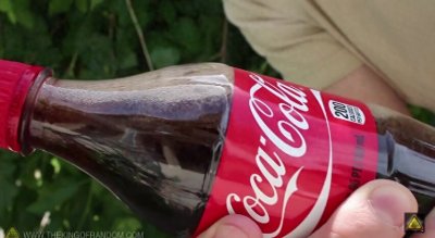 科学达人教你自制可乐沙冰,液态可乐三秒变身沙冰!