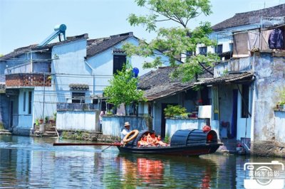 遇见水乡的碧水蓝天走进师爷故里·安昌古镇